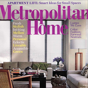 Link to Apparatus in Metropolitan Home Magazine "Dream Greens"