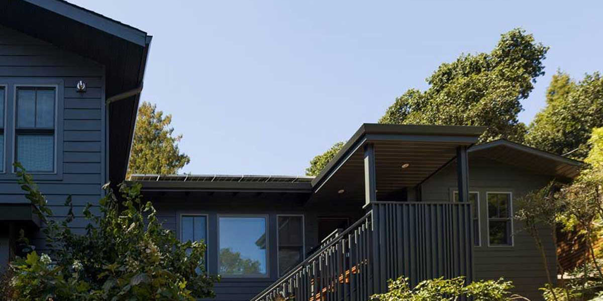 Exterior view, Mill Valley Residence